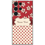 Чехол BoxFace Samsung Galaxy S23 Ultra (S918) Именной Polka Dots