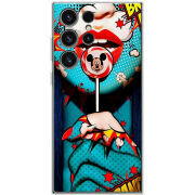 Чехол BoxFace Samsung Galaxy S23 Ultra (S918) Girl Pop Art
