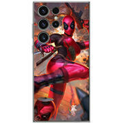 Чехол BoxFace Samsung Galaxy S23 Ultra (S918) Woman Deadpool