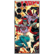Чехол BoxFace Samsung Galaxy S23 Ultra (S918) Deadpool and Mary Jane