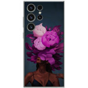 Чехол BoxFace Samsung Galaxy S23 Ultra (S918) Exquisite Purple Flowers