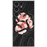 Чехол BoxFace Samsung Galaxy S23 Ultra (S918) Snake Rose