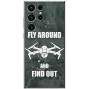 Чехол BoxFace Samsung Galaxy S23 Ultra (S918) Дрон Fly Around