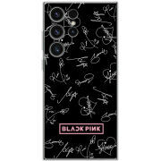 Чехол BoxFace Samsung Galaxy S23 Ultra (S918) Blackpink автограф