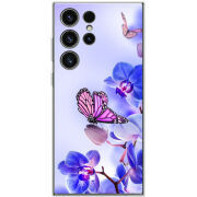 Чехол BoxFace Samsung Galaxy S23 Ultra (S918) Orchids and Butterflies