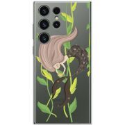 Прозрачный чехол BoxFace Samsung Galaxy S23 Ultra (S918) Cute Mermaid