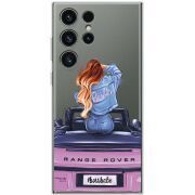 Прозрачный чехол BoxFace Samsung Galaxy S23 Ultra (S918) Boss Babe