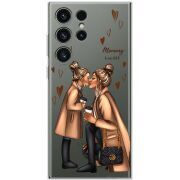 Прозрачный чехол BoxFace Samsung Galaxy S23 Ultra (S918) Mommy Is My BFF