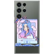 Прозрачный чехол BoxFace Samsung Galaxy S23 Ultra (S918) The Sakuras Will Cry For You