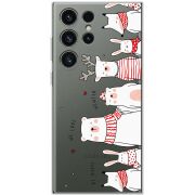Прозрачный чехол BoxFace Samsung Galaxy S23 Ultra (S918) The Friendly Beasts
