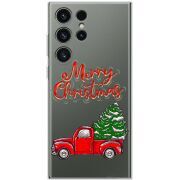 Прозрачный чехол BoxFace Samsung Galaxy S23 Ultra (S918) Holiday Car