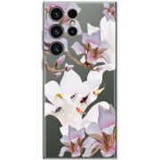 Прозрачный чехол BoxFace Samsung Galaxy S23 Ultra (S918) Chinese Magnolia