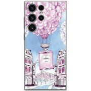 Чехол со стразами Samsung Galaxy S23 Ultra (S918) Perfume bottle