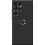 Черный чехол BoxFace Samsung Galaxy S23 Ultra (S918) My Heart