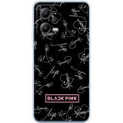 Чехол BoxFace Xiaomi Poco X5 5G Blackpink автограф