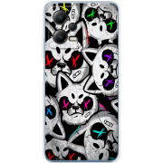 Чехол BoxFace Xiaomi Poco X5 5G Monster meow