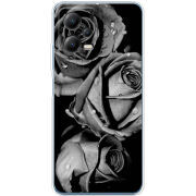 Чехол BoxFace Xiaomi Poco X5 5G Black and White Roses