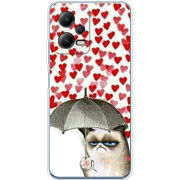 Чехол BoxFace Xiaomi Poco X5 5G Raining Hearts