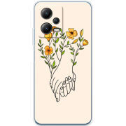 Чехол BoxFace Xiaomi Poco X5 5G Flower Hands