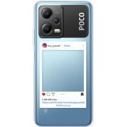 Прозрачный чехол BoxFace Xiaomi Poco X5 5G Insta