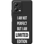 Черный чехол BoxFace Poco X5 5G Limited Edition