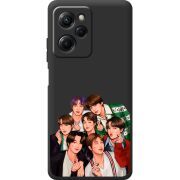 Черный чехол BoxFace Poco X5 Pro 5G BTS