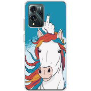 Чехол BoxFace ZTE Blade V40 Pro Fuck Unicorn