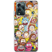 Чехол BoxFace ZTE Blade V40 Pro Rick and Morty