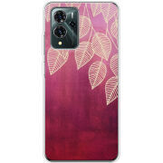 Чехол BoxFace ZTE Blade V40 Pro Gold Leaves