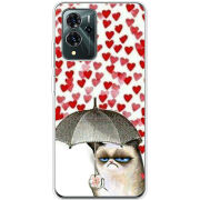 Чехол BoxFace ZTE Blade V40 Pro Raining Hearts