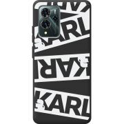 Черный чехол BoxFace ZTE Blade V40 Pro White Karl