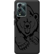 Черный чехол BoxFace ZTE Blade V40 Pro Grizzly Bear