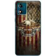 Чехол BoxFace Motorola E13 Harley An American Legend