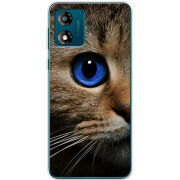 Чехол BoxFace Motorola E13 Cat's Eye