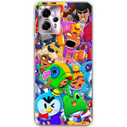 Чехол BoxFace Motorola G13 friends brawl stars