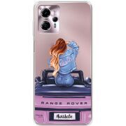 Прозрачный чехол BoxFace Motorola G13 Boss Babe