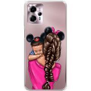 Прозрачный чехол BoxFace Motorola G13 Mouse Mommy