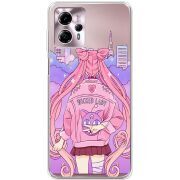 Прозрачный чехол BoxFace Motorola G13 Wiked Lady