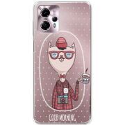 Прозрачный чехол BoxFace Motorola G13 Good Morning