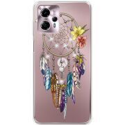 Чехол со стразами Motorola G13 Dreamcatcher