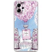 Чехол со стразами Motorola G13 Perfume bottle