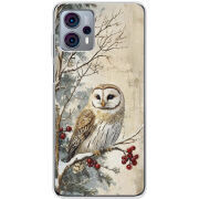 Чехол BoxFace Motorola G23 Christmas Owl