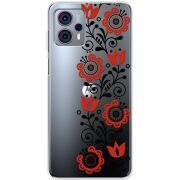 Прозрачный чехол BoxFace Motorola G23 Ethno Ornament