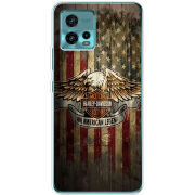Чехол BoxFace Motorola G72 Harley An American Legend