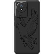 Черный чехол BoxFace Vivo Y02 Dove
