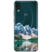 Прозрачный чехол BoxFace ZTE Blade A51 Lite Blue Mountain