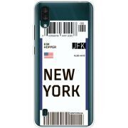 Прозрачный чехол BoxFace ZTE Blade A51 Lite Ticket New York