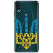 Прозрачный чехол BoxFace ZTE Blade A51 Lite Gold Trident