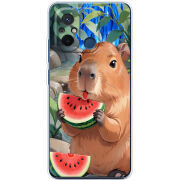 Чехол BoxFace Xiaomi Redmi 12C Капібара з кавуном