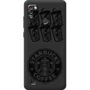 Черный чехол BoxFace Tecno Pop 4 Pro Black Coffee